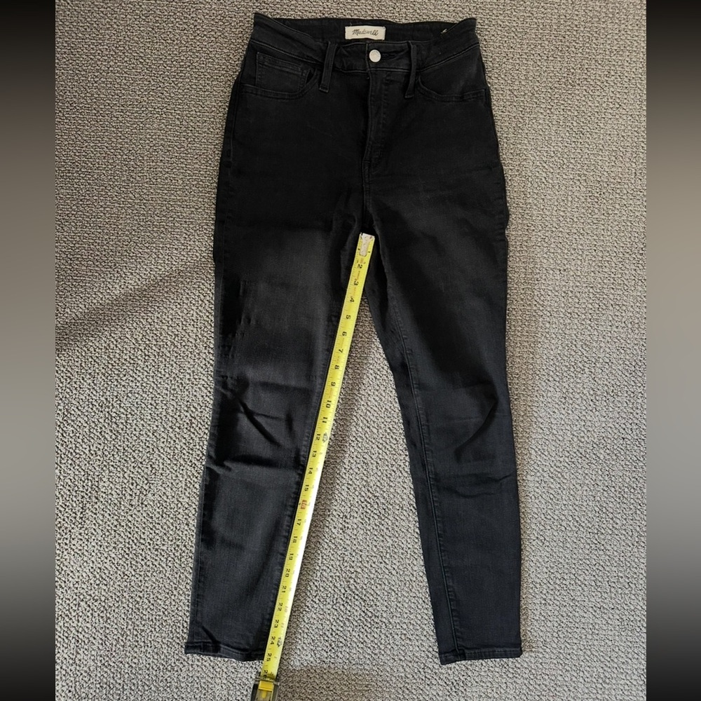 Madewell Women's Black Skinny Jeans